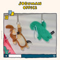 JOGUMAN OFFICE Brachio Woody Plush Keyring - Teardrops