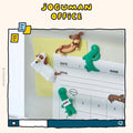 JOGUMAN OFFICE Brachio Woody 磁石4件套裝