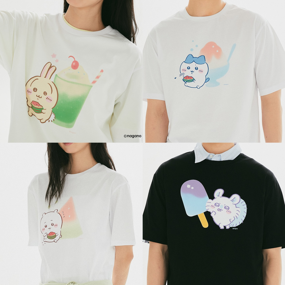 (預約6月)SPAO CHIIKAWA SUMMER COLLECTION T-SHIRT 4款