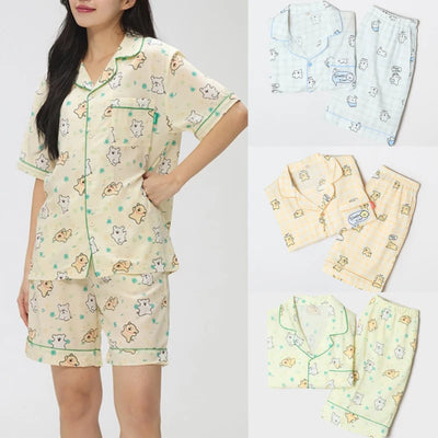 SPAO MALTESE PAJAMA SET 線條小狗 短袖睡衣套裝 3款