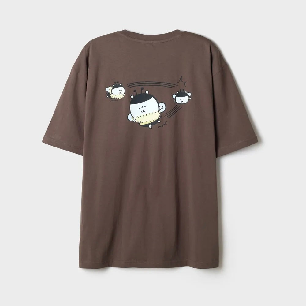 SPAO JOKE BEAR T-SHIRT BROWN