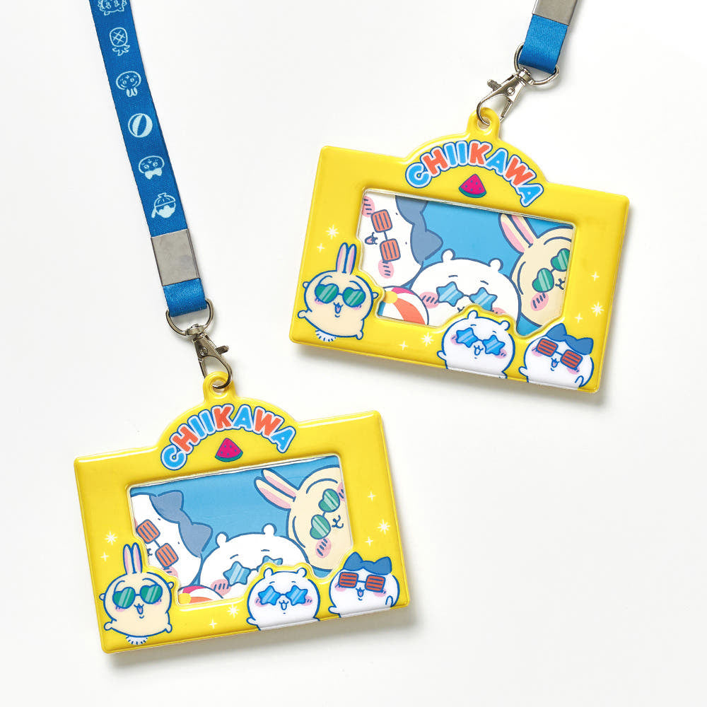 韓國限定 CHIIKAWA SUMMER PHOTO CARD HOLDER 相卡套連掛頸繩