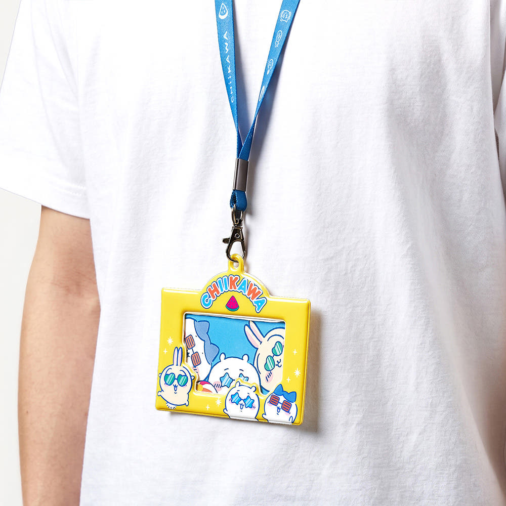 韓國限定 CHIIKAWA SUMMER PHOTO CARD HOLDER 相卡套連掛頸繩