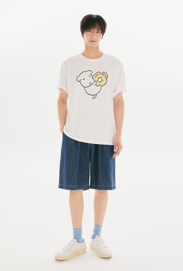 SPAO GANADI 星座系列 T-SHIRT TEAM SEAFOOD