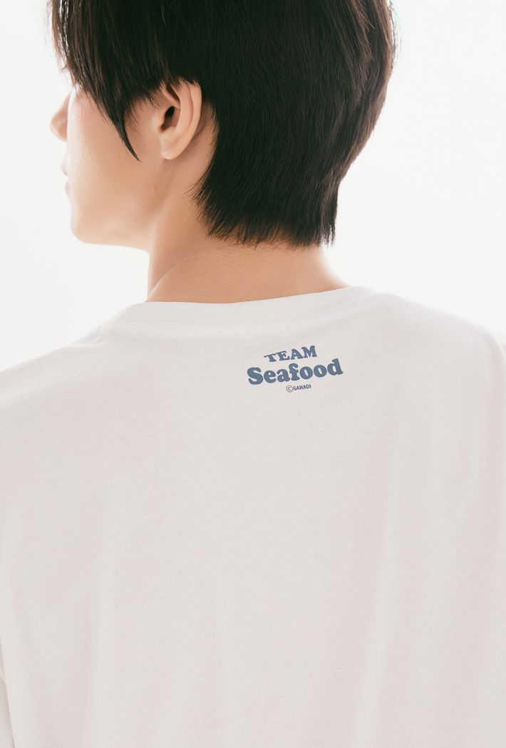 SPAO GANADI 星座系列 T-SHIRT TEAM SEAFOOD