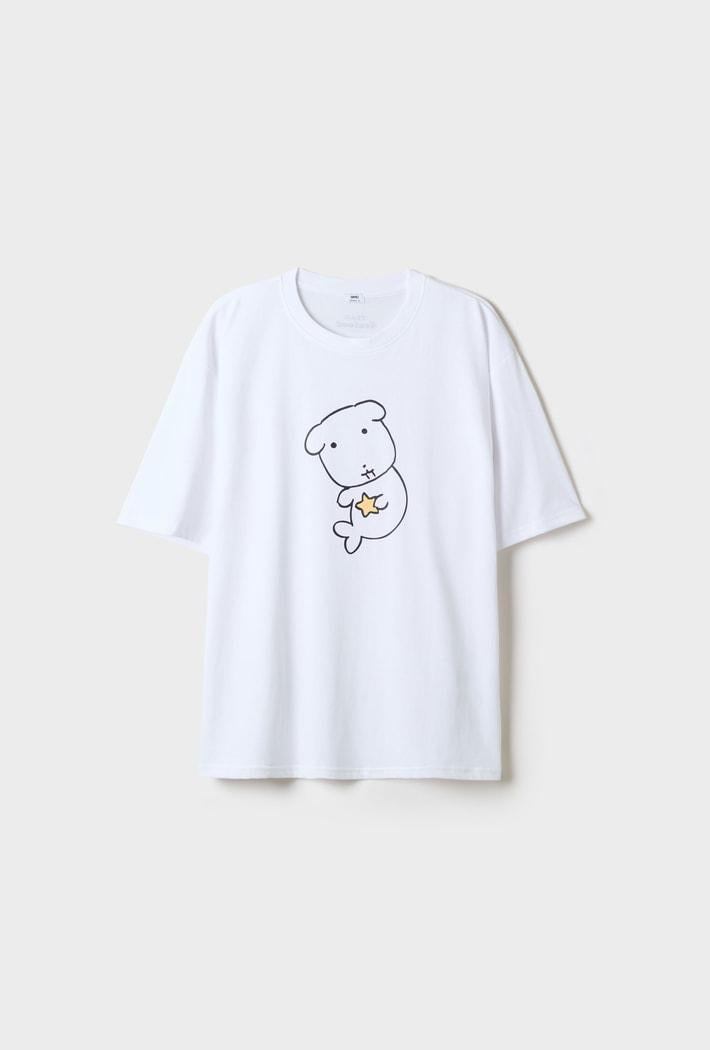 SPAO GANADI 星座系列 T-SHIRT TEAM SEAFOOD
