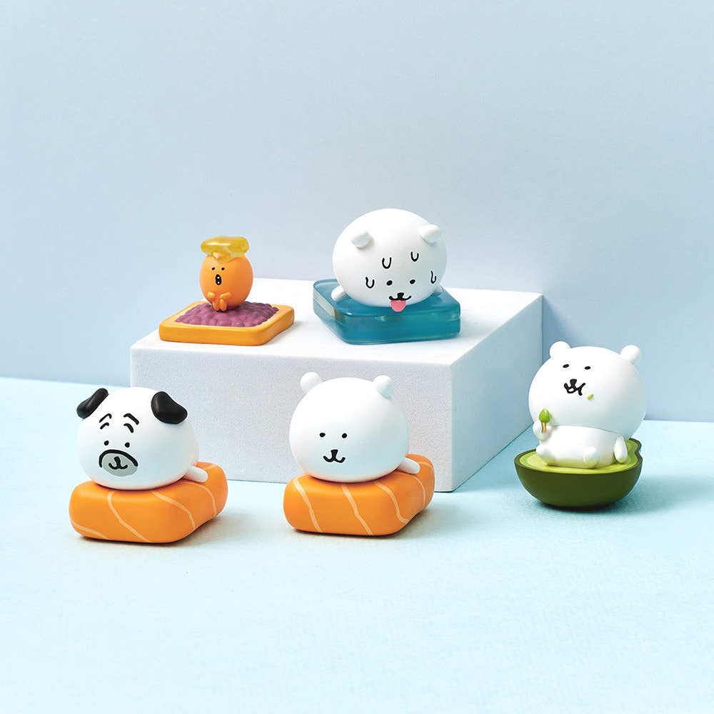 韓國限定 JOKE BEAR FOOD FIGURE 公仔盲盒 一套5款