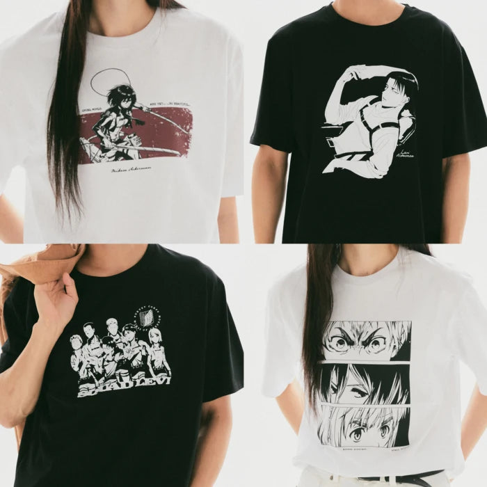 SPAO 進擊的巨人聯名 T-SHIRT 4款
