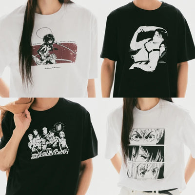 SPAO 進擊的巨人聯名 T-SHIRT 4款