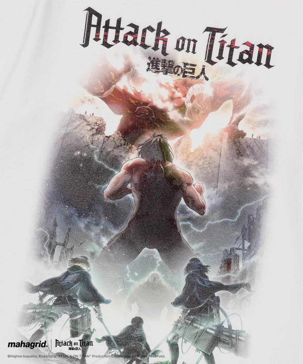 mahagrid 進擊的巨人聯名 SEASON 1 SEASON 2 TEE