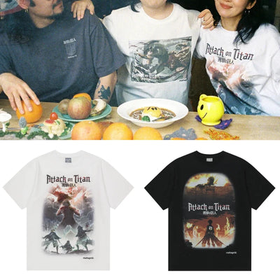 mahagrid 進擊的巨人聯名 SEASON 1 SEASON 2 TEE