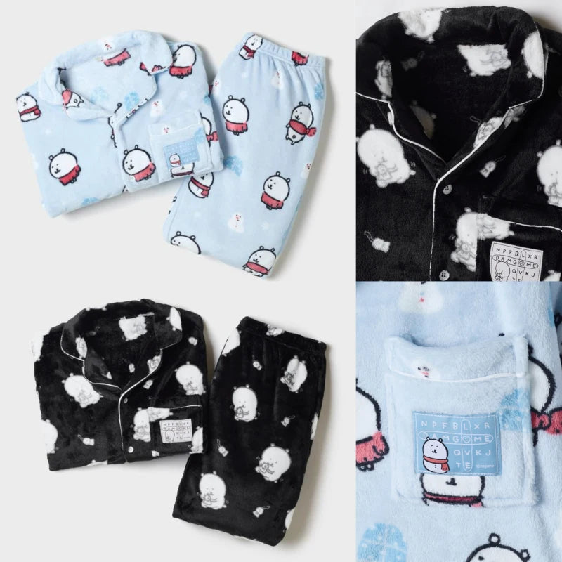 26FW SPAO JOKE BEAR WINTER PAJAMA SETS 毛絨睡衣套裝 2款