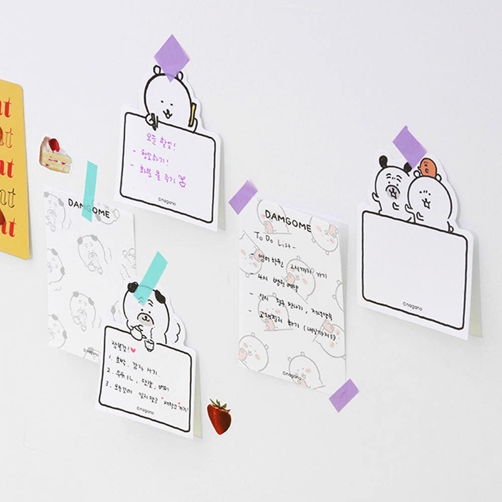 2件9折 韓國限定 JOKE BEAR 白熊 Memo紙 便條紙 全4種