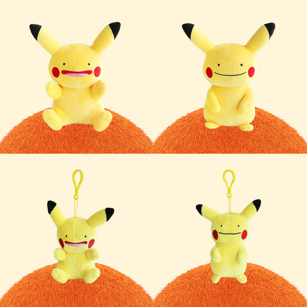 [韓國限定] Pokemon 變成比卡超的百變怪 公仔/鎖匙扣 4款