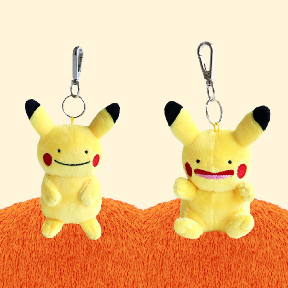 [韓國限定] Pokemon 變成比卡超的百變怪 鎖匙扣 8cm｜2款