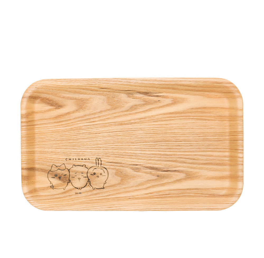 [韓國限定] CHIIKAWA 吉伊卡哇 天然原木托盤