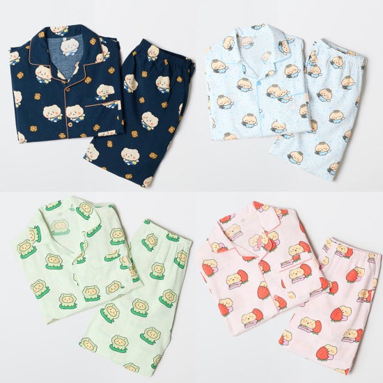SPAO X YURANG 망그러진곰 MAGOMEE 長袖睡衣套裝 4款