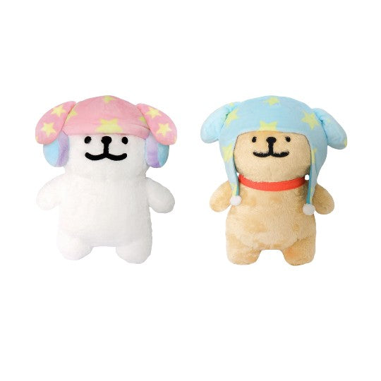 韓國限定 MALTESE 線條小狗 公仔｜星星帽