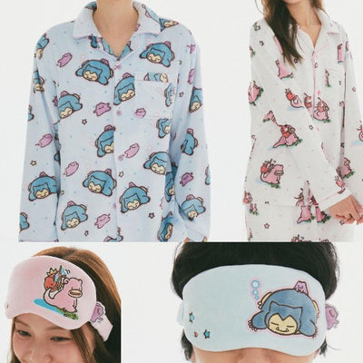 SPAO POKEMON WINTER PAJAMA 珊瑚絨睡衣套裝 百變怪變身系列