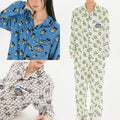 SPAO TAMAGOTCHI 他媽哥池 90's Edition 長袖睡衣套裝 3款