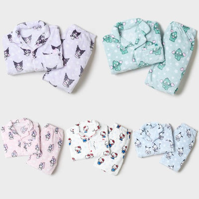 SPAO SANRIO WINTER PAJAMA 珊瑚絨睡衣套裝 Kuromi/Melody/PC狗/水怪/Hello Kitty