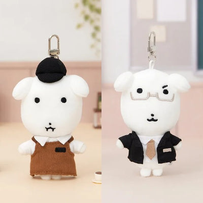GANADI 公仔鎖匙扣掛飾 咖啡師/校服