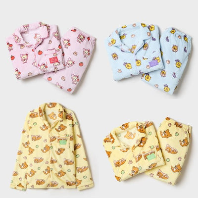 SPAO Rilakkuma WINTER PAJAMA 鬆弛熊 珊瑚絨睡衣套裝 3款