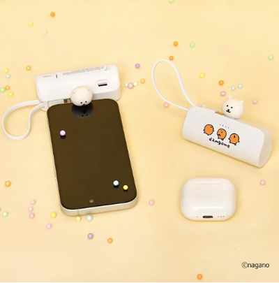 [韓國限定] JOKE BEAR 白熊 迷你充電器 行動電源 Mini Battery 5000mAh