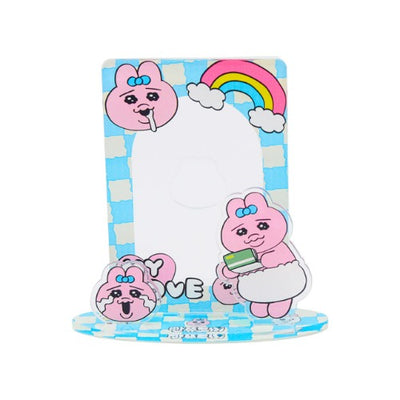 [韓國限定]OPANCHU USAGI 底褲兔 Photocard Stand 亞加力相卡架_粉藍