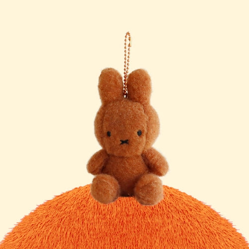 韓國限定 MIFFY CREAMY KEYRING 毛絨鎖匙扣 8cm 5色