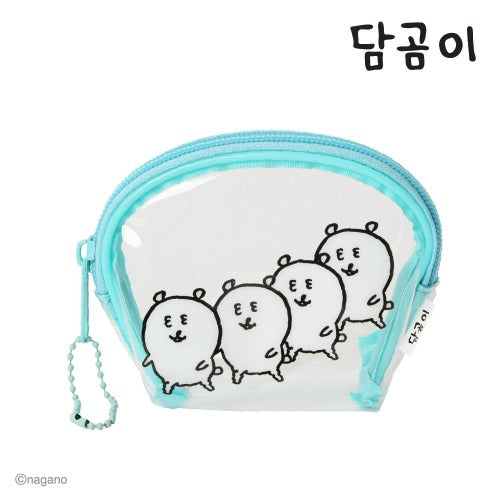 [韓國限定] JOKE BEAR 白熊 透明小收納包 Clear Pouch