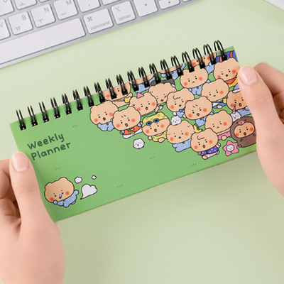 YURANG 망그러진곰 MANGOMEE Weekly Planner