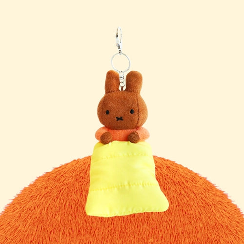 韓國限定 MIFFY 公仔鎖匙扣 11cm｜睡袋MIFFY MELAINE GRUNTY