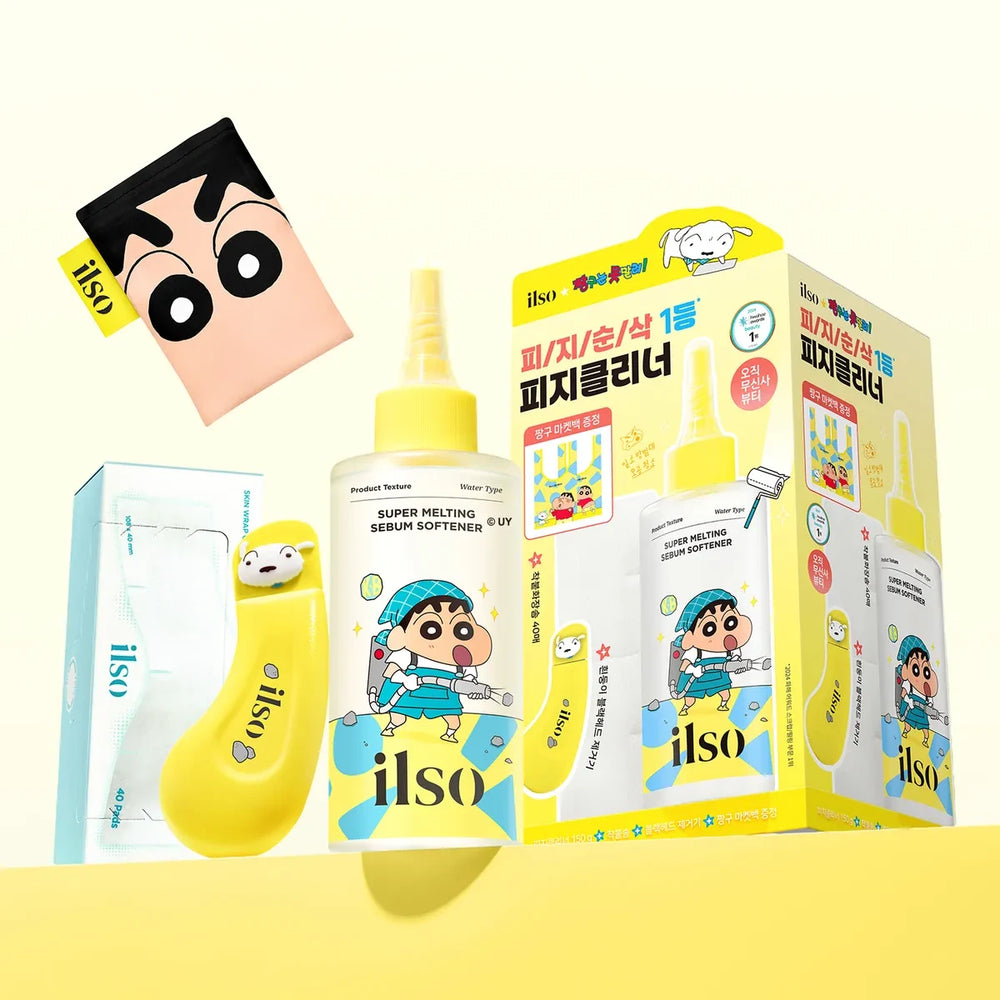 ISOL X 蠟筆小新 Super Melting 毛孔清潔套裝 送蠟筆小新環保袋