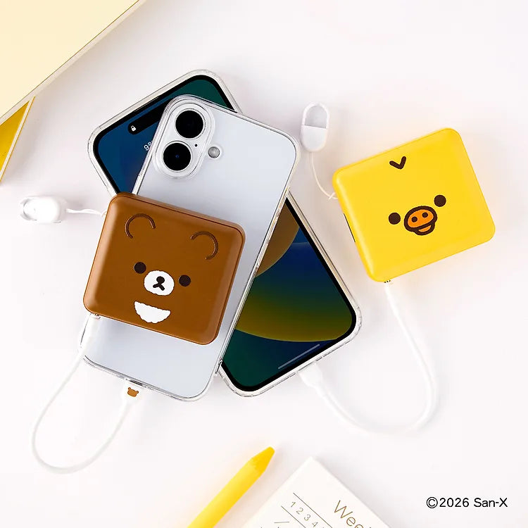 韓國限定 Rilakkuma 鬆弛熊 迷你高速充電器 Power Bank 10000mAh