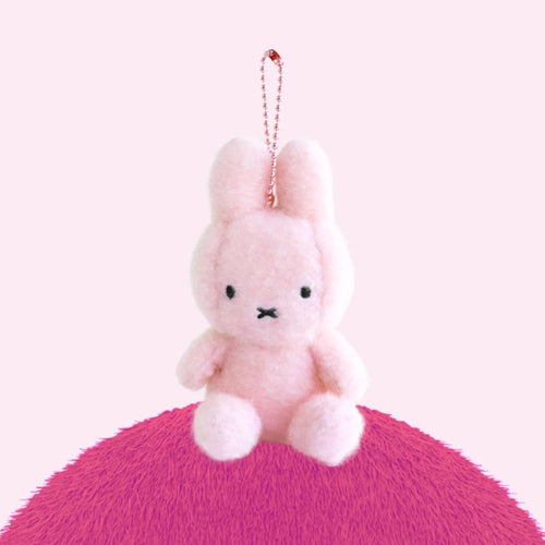 韓國限定 MIFFY CREAMY KEYRING 毛絨鎖匙扣 8cm 5色
