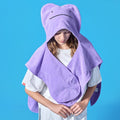 [韓國限定] Pokemon 百變怪 連帽毛巾披肩毛巾 Hood Towel