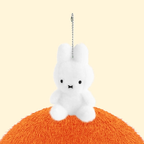 韓國限定 MIFFY CREAMY KEYRING 毛絨鎖匙扣 8cm 5色