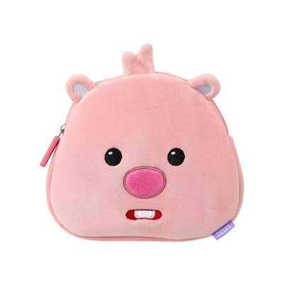 [韓國限定] ZANMANG LOOPY FACE POUCH 雙面表情收納袋