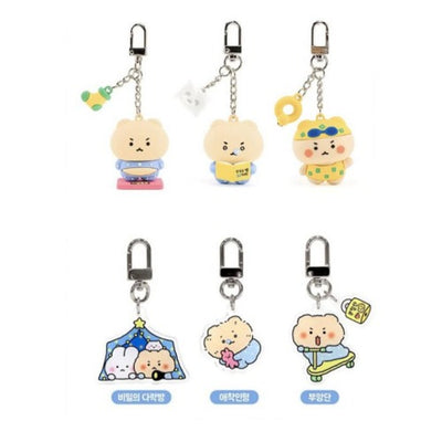 YURANG 망그러진곰 MANGOMEE Keyring 鎖匙扣 6款