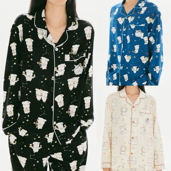 SPAO GANADI 星座系列 長袖睡衣套裝 PAJAMA SET 3款