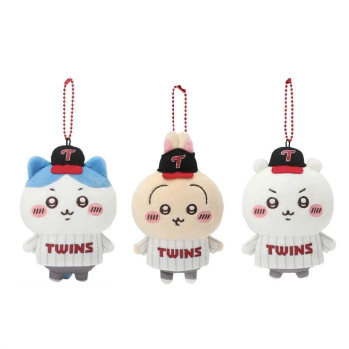現貨 韓國LG TWINS x CHIIKAWA聯名 公仔掛飾 PLUSH KEYRING